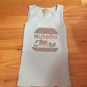Super cute shirt with Nutella symbol